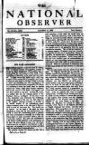 National Observer Saturday 17 October 1896 Page 1