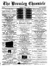 Bromley Chronicle Thursday 21 April 1892 Page 1