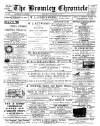 Bromley Chronicle Thursday 30 November 1899 Page 1