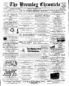 Bromley Chronicle Thursday 08 November 1900 Page 1