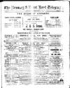 Bromley and West Kent Telegraph Saturday 30 March 1889 Page 1