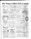 Bromley and West Kent Telegraph Saturday 23 November 1889 Page 1
