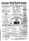 Bromley and West Kent Telegraph Saturday 06 April 1895 Page 1