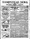 Hampstead News Thursday 23 November 1939 Page 1