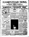 Hampstead News Thursday 30 May 1940 Page 1