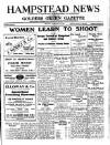 Hampstead News Thursday 12 February 1942 Page 1