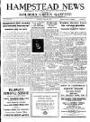 Hampstead News Thursday 26 April 1945 Page 1