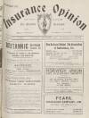 Insurance Opinion Saturday 01 November 1919 Page 1
