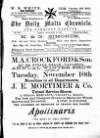 Daily Malta Chronicle and Garrison Gazette Friday 20 November 1896 Page 1
