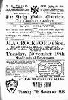 Daily Malta Chronicle and Garrison Gazette Saturday 21 November 1896 Page 1