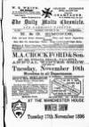 Daily Malta Chronicle and Garrison Gazette Saturday 28 November 1896 Page 1