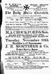 Daily Malta Chronicle and Garrison Gazette Monday 07 December 1896 Page 1