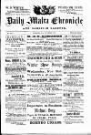 Daily Malta Chronicle and Garrison Gazette Thursday 17 November 1898 Page 1