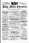 Daily Malta Chronicle and Garrison Gazette Tuesday 22 November 1898 Page 1