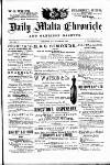 Daily Malta Chronicle and Garrison Gazette Saturday 26 November 1898 Page 1