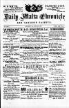 Daily Malta Chronicle and Garrison Gazette Saturday 07 January 1899 Page 1