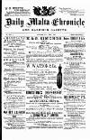 Daily Malta Chronicle and Garrison Gazette Monday 15 May 1899 Page 1