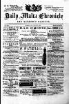 Daily Malta Chronicle and Garrison Gazette Tuesday 09 January 1900 Page 1