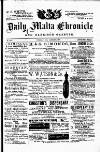 Daily Malta Chronicle and Garrison Gazette Tuesday 16 January 1900 Page 1