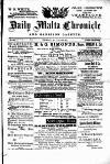 Daily Malta Chronicle and Garrison Gazette Thursday 03 January 1901 Page 1