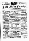 Daily Malta Chronicle and Garrison Gazette Friday 14 March 1902 Page 1