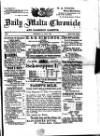 Daily Malta Chronicle and Garrison Gazette Thursday 01 July 1909 Page 1