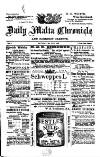Daily Malta Chronicle and Garrison Gazette Saturday 03 July 1909 Page 1