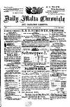 Daily Malta Chronicle and Garrison Gazette Monday 05 July 1909 Page 1