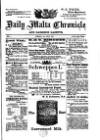Daily Malta Chronicle and Garrison Gazette Tuesday 06 July 1909 Page 1