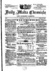 Daily Malta Chronicle and Garrison Gazette Wednesday 07 July 1909 Page 1