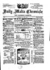Daily Malta Chronicle and Garrison Gazette Saturday 10 July 1909 Page 1