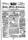 Daily Malta Chronicle and Garrison Gazette Monday 12 July 1909 Page 1