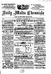 Daily Malta Chronicle and Garrison Gazette Wednesday 01 September 1909 Page 1