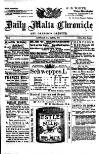 Daily Malta Chronicle and Garrison Gazette Saturday 12 March 1910 Page 1
