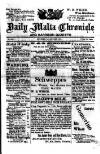 Daily Malta Chronicle and Garrison Gazette Saturday 07 January 1911 Page 1