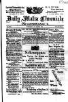 Daily Malta Chronicle and Garrison Gazette Wednesday 15 March 1911 Page 1