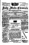 Daily Malta Chronicle and Garrison Gazette Friday 07 April 1911 Page 1