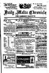 Daily Malta Chronicle and Garrison Gazette Saturday 09 November 1912 Page 1
