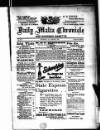 Daily Malta Chronicle and Garrison Gazette Thursday 02 January 1913 Page 1