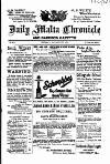 Daily Malta Chronicle and Garrison Gazette Thursday 30 January 1913 Page 1