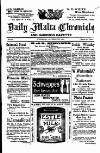 Daily Malta Chronicle and Garrison Gazette Wednesday 05 February 1913 Page 1