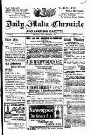 Daily Malta Chronicle and Garrison Gazette Saturday 15 February 1913 Page 1