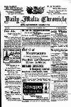 Daily Malta Chronicle and Garrison Gazette Thursday 06 November 1913 Page 1