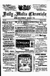 Daily Malta Chronicle and Garrison Gazette Tuesday 11 November 1913 Page 1