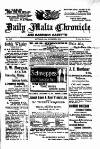 Daily Malta Chronicle and Garrison Gazette Saturday 15 November 1913 Page 1