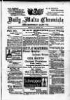 Daily Malta Chronicle and Garrison Gazette Monday 05 January 1914 Page 1