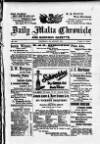 Daily Malta Chronicle and Garrison Gazette Wednesday 07 January 1914 Page 1