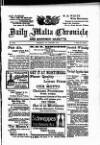 Daily Malta Chronicle and Garrison Gazette Thursday 08 January 1914 Page 1