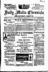 Daily Malta Chronicle and Garrison Gazette Monday 12 January 1914 Page 1