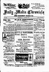 Daily Malta Chronicle and Garrison Gazette Thursday 15 January 1914 Page 1